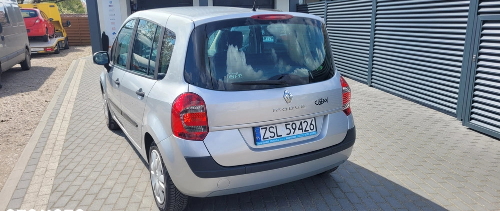 Renault Modus cena 14800 przebieg: 97352, rok produkcji 2008 z Mieroszów małe 92